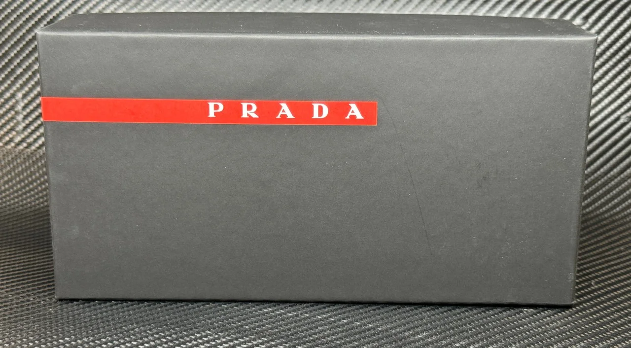 PRADA LINEA ROSSA PS 04RV CZH1O1 Transparent Blue Men 2